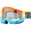 100% Accuri 2 Klarsicht Goggles Blau/orange -Günstiges Kleidung Geschäft 100 accuri 2 clear goggles sunset 1