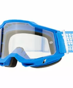 100% Accuri 2 Klarsicht Goggles Blau