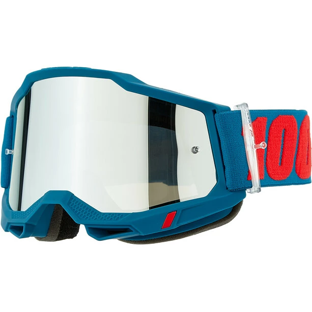 100% Accuri 2 Verspiegelte Goggles Blau 3 100% Accuri 2 Verspiegelte Goggles Blau