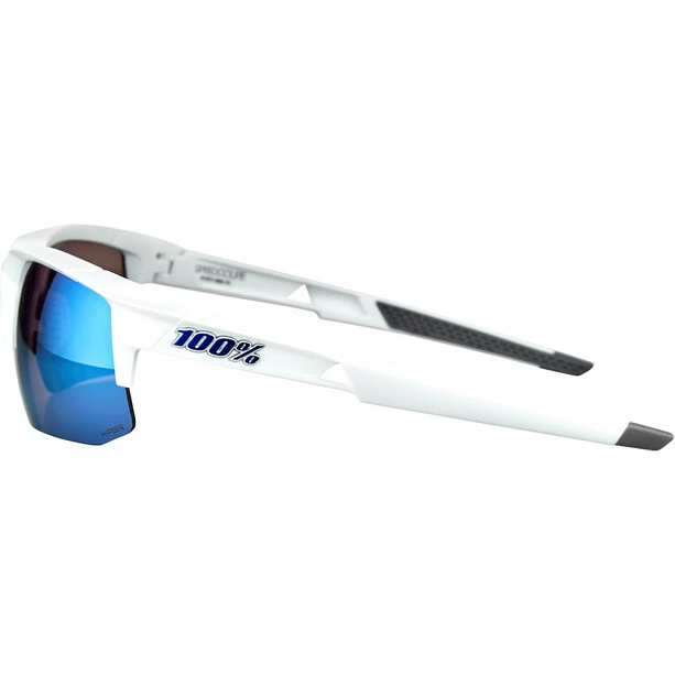 100% Speedcoupe Brille Weiß/blau 4 100% Speedcoupe Brille Weiß/blau – Bild 2
