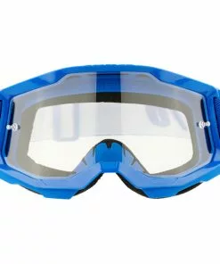100% Strata 2 Klarsicht Goggles Jugend Blau -Günstiges Kleidung Geschäft 100 strata 2 clear goggles youth blue 3