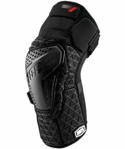 100% Surpass Knieprotektoren Schwarz