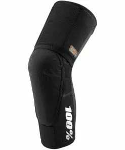 100% Teratec Plus Knieprotektoren Schwarz