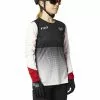 Fox Womens Flexair LS Jersey -Günstiges Kleidung Geschäft Fox Womans Flexair LS Jersey Radtrikot langarm Damen BLACK PINK 220222 01