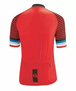 Gonso Palai -Günstiges Kleidung Geschäft Gonso Palai Radtrikot Kurzarm Herren HIGH RISK RED 220305 02