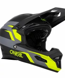 O'Neal Fury Stage -Günstiges Kleidung Geschäft ONeal Fury Stage Fullfacehem BLACK NEON YELLOW 219741 01
