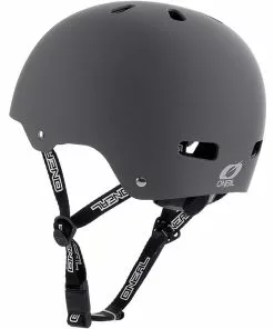 O'Neal Dirt Lid ZF Bones -Günstiges Kleidung Geschäft Oneal Dirt Lid ZF Bones Skate Helm Kids Teens GRAY 219784 03