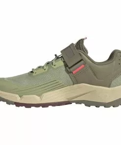 Adidas Five Ten 5.10 Trailcross Clip-In MTB Schuhe Damen Oliv -Günstiges Kleidung Geschäft adidas five ten 510 trailcross clip in mtb shoes women quiet crimson orbit green turbo 2