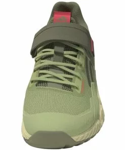 Adidas Five Ten Trailcross Clip-In MTB Schuhe Damen Grün -Günstiges Kleidung Geschäft adidas five ten trailcross clip in mtb shoes women magic lime quiet crimson orbit green 3