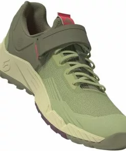 Adidas Five Ten Trailcross Clip-In MTB Schuhe Damen Grün -Günstiges Kleidung Geschäft adidas five ten trailcross clip in mtb shoes women magic lime quiet crimson orbit green 4