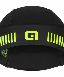 Alé Cycling Alé Cycling Klima Kopfbedeckung Schwarz/gelb