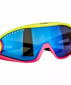 Alpina 5W1NG CM+ Brille Gelb/pink -Günstiges Kleidung Geschäft alpina 5w1ng cm glasses pineapple magenta blue mirror 5