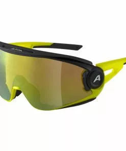Alpina 5W1NG Q+CM Brille Gelb/gold 10 Alpina 5W1NG Q+CM Brille Gelb/gold -Günstiges Kleidung Geschäft alpina alpina 5w1ng q cm glasses black matt neon yellow 3