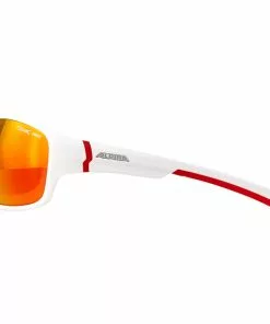 Alpina Lyron Brille Weiß/rot -Günstiges Kleidung Geschäft alpina lyron glasses white matt red 5