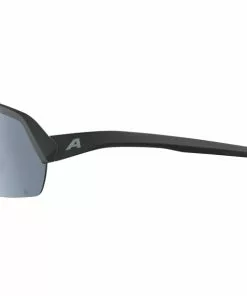 Alpina Turbo HR Q-Lite Sonnenbrille Schwarz -Günstiges Kleidung Geschäft alpina turbo hr q lite glasses black matt silver mirror 3