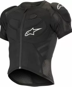 Alpinestars Vector Tech Kurzarm Protektorjacke Herren Schwarz