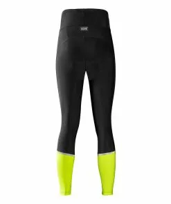 Gore Progress Thermo Tights+ Damen -Günstiges Kleidung Geschäft az Gore Progress Thermo Tights Damen 2 black neon yellow 221399