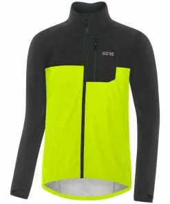 Gore Spirit Softshelljacke Herren -Günstiges Kleidung Geschäft az Gore Wear Spirit Jacke Herren 0 neonyellowblack 218638