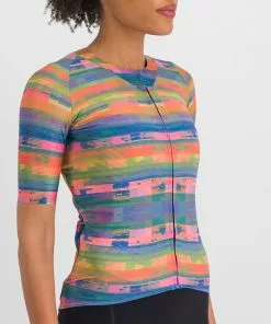 Sportful Glitch W Bomber Jersey -Günstiges Kleidung Geschäft az Sportful Glitch W Bomber Jersey 3 multicolorpapaya 229623