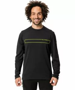 Vaude Men's Qimsa LS Shirt -Günstiges Kleidung Geschäft az Vaude Mens Qimsa LS Shirt 3 black 227244