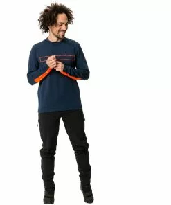 Vaude Men's Qimsa LS Shirt -Günstiges Kleidung Geschäft az Vaude Mens Qimsa LS Shirt 6 darksea 227244