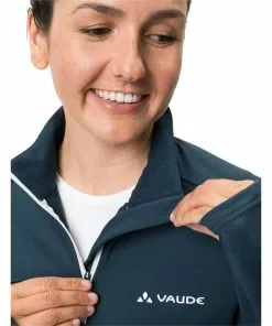 Vaude Women's Livigno Halfzip II -Günstiges Kleidung Geschäft az Vaude Womens Livigno Halfzip II 5 darksea 216925