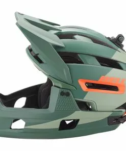 Bell Super Air R MIPS Helm Grün/orange -Günstiges Kleidung Geschäft bell super air r mips helm matte gloss green infrared 3