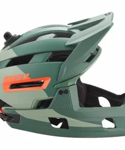 Bell Super Air R MIPS Helm Grün/orange -Günstiges Kleidung Geschäft bell super air r mips helm matte gloss green infrared 4