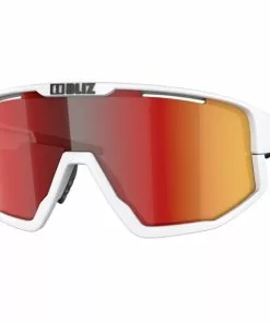 Bliz Fusion Brille Weiß -Günstiges Kleidung Geschäft bliz fusion glasses matt white smoke with red multi 4