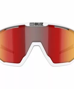 Bliz Fusion Brille Weiß -Günstiges Kleidung Geschäft bliz fusion glasses matt white smoke with red multi 5