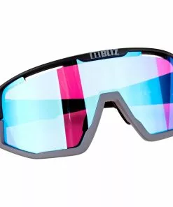 Bliz Fusion M12 Brille Schwarz/grau -Günstiges Kleidung Geschäft bliz fusion nano optics glasses matte black matte grey begonia with blue multi nordic light 5