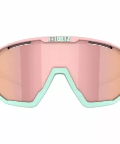 Bliz Fusion Pastel Collection Sonnenbrille Pink/grün -Günstiges Kleidung Geschäft bliz fusion pastel collection glasses powder pink frame mint logo mint jawbone 3