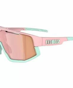 Bliz Fusion Pastel Collection Sonnenbrille Pink/grün -Günstiges Kleidung Geschäft bliz fusion pastel collection glasses powder pink frame mint logo mint jawbone 6
