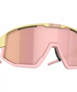 Bliz Fusion Pastel Collection Sonnenbrille Pink/gelb -Günstiges Kleidung Geschäft bliz fusion pastel collection glasses yellow frame pink logo pink jawbone 2