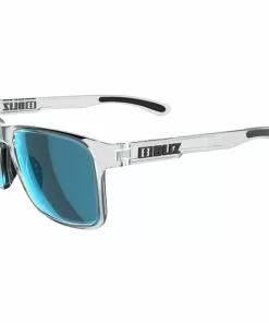 Bliz Luna Sonnenbrille Transparent/blau -Günstiges Kleidung Geschäft bliz luna glasses clear smoke with blue multi 6