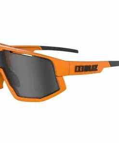 Bliz Vision Brille Orange/grau -Günstiges Kleidung Geschäft bliz vision glasses matt neon orange smoke 6