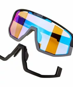 Bliz Vision Nano Optics Nordic Light Brille Schwarz -Günstiges Kleidung Geschäft bliz vision nano optics nordic light glasses black coral with blue multi 6