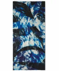 Buff Coolnet UV+ Schlauchschal Blau/weiß -Günstiges Kleidung Geschäft buff coolnet uv neck tube zat blue 2