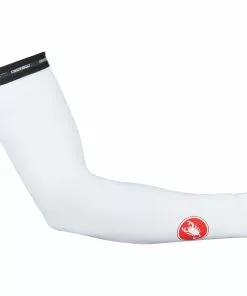 Castelli UPF 50+ Armlinge Weiß