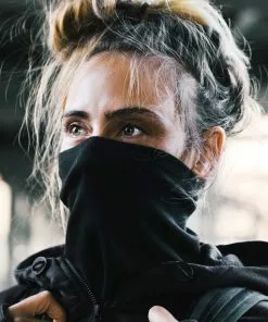 Chrome Merino Nackenwärmer Schwarz -Günstiges Kleidung Geschäft chrome merino neck gaiter black 2