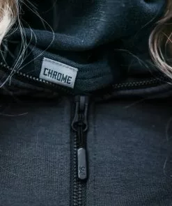 Chrome Merino Nackenwärmer Schwarz -Günstiges Kleidung Geschäft chrome merino neck gaiter black 3