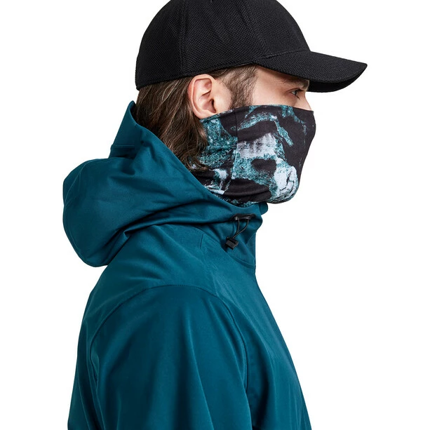 Craft Schlauchschal Petrol/schwarz 4 Craft Schlauchschal Petrol/schwarz – Bild 2