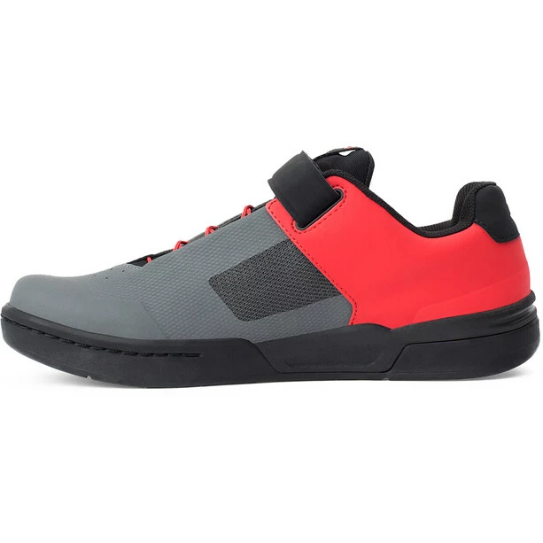 Crankbrothers Stamp Speedlace MTB Schuhe Grau/rot 4 Crankbrothers Stamp Speedlace MTB Schuhe Grau/rot – Bild 2