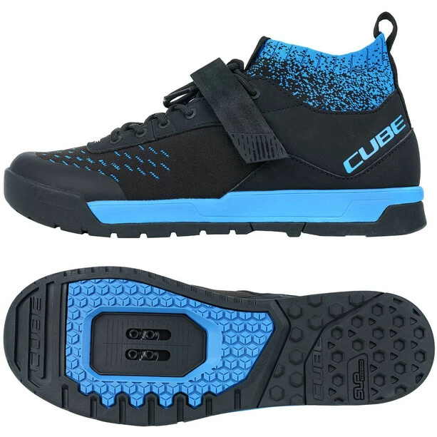 Cube GTY Strix Schuhe Schwarz/blau 7 Cube GTY Strix Schuhe Schwarz/blau – Bild 5