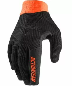 Cube Performance Langfinger-Handschuhe Schwarz/orange