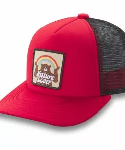 Dakine Grom Trucker Cap Kinder Rot