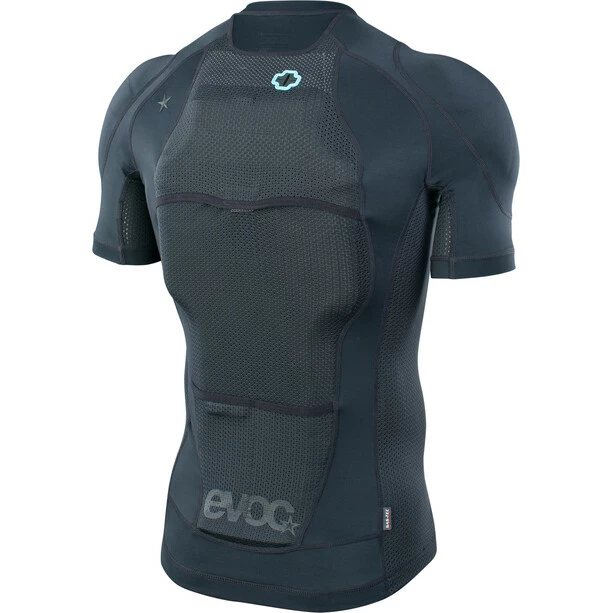 EVOC Protektorenshirt Mit Reißverschluss Herren Schwarz 4 EVOC Protektorenshirt Mit Reißverschluss Herren Schwarz – Bild 2