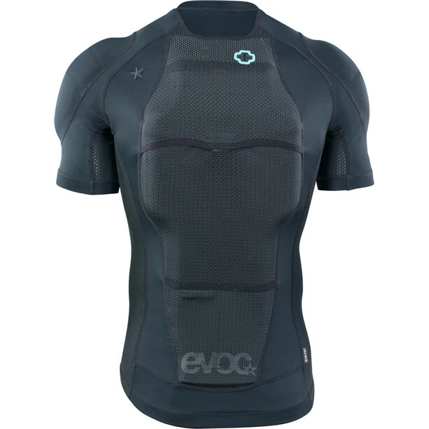 EVOC Protektorenshirt Mit Reißverschluss Herren Schwarz 6 EVOC Protektorenshirt Mit Reißverschluss Herren Schwarz – Bild 4