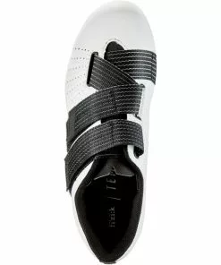 Fizik Tempo R5 Powerstrap Fahrradschuhe Weiß -Günstiges Kleidung Geschäft fizik tempo r5 powerstrap cycling shoes white black 3