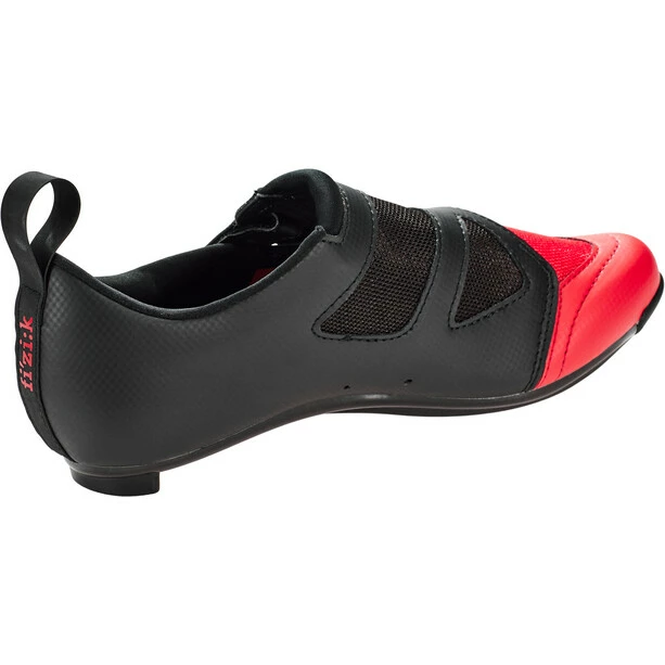 Fizik Transiro Powerstrap R4 Triathlonschuhe Schwarz/rot 4 Fizik Transiro Powerstrap R4 Triathlonschuhe Schwarz/rot – Bild 2